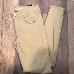 American Eagle Khaki Jeggins